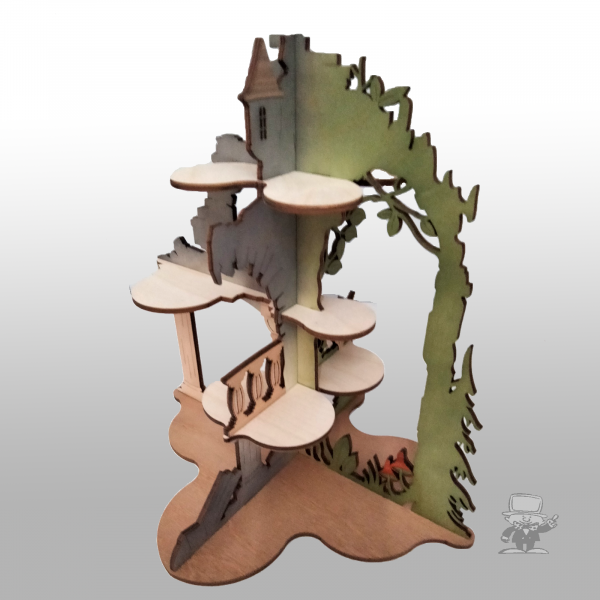 Kuhnert 37390 Burg-Ruine für Minieulen